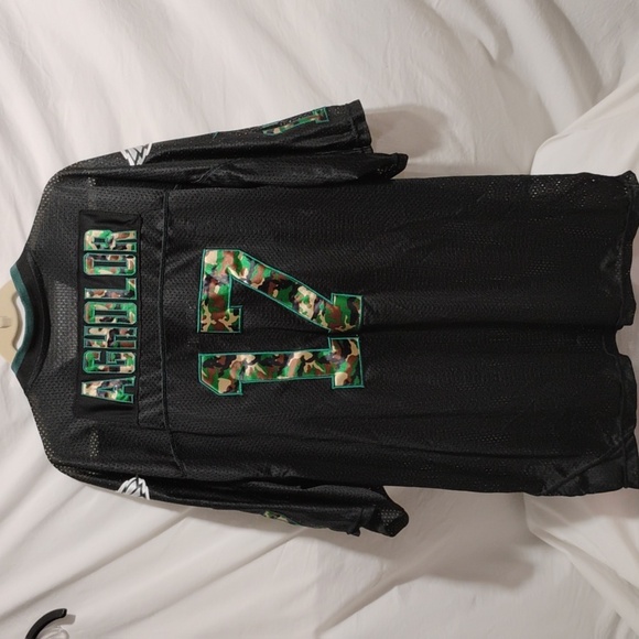 RARE! Nike Philadelphia Eagles #17 Nelson Agholor Black/Camo Jersey Unisex - Picture 9 of 14
